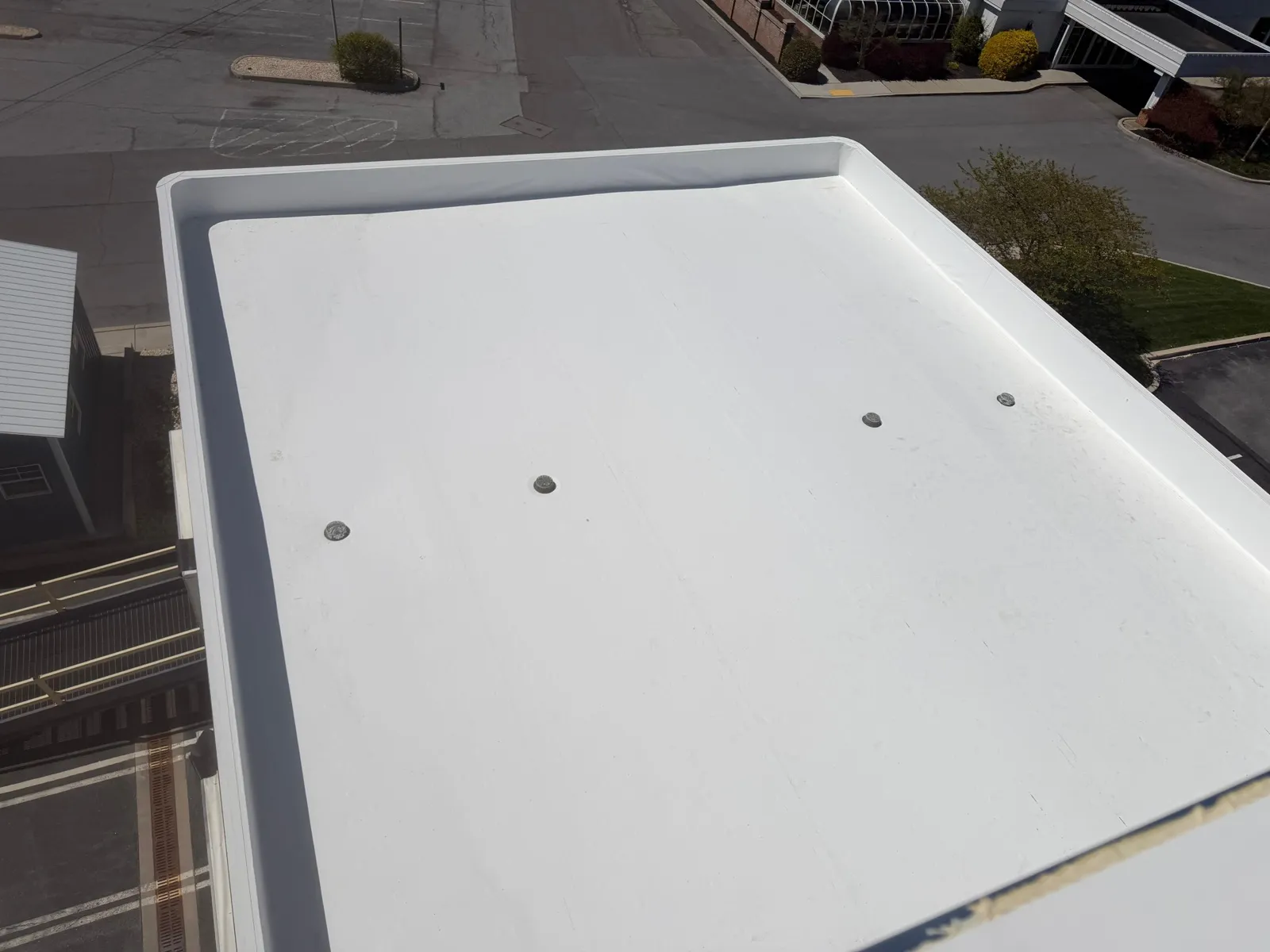 TPO roof on a residential addition